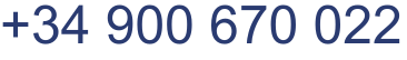 Sales telephone number, attention in Spanish