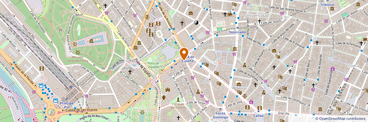 Map of the DGAssistant office in Madrid